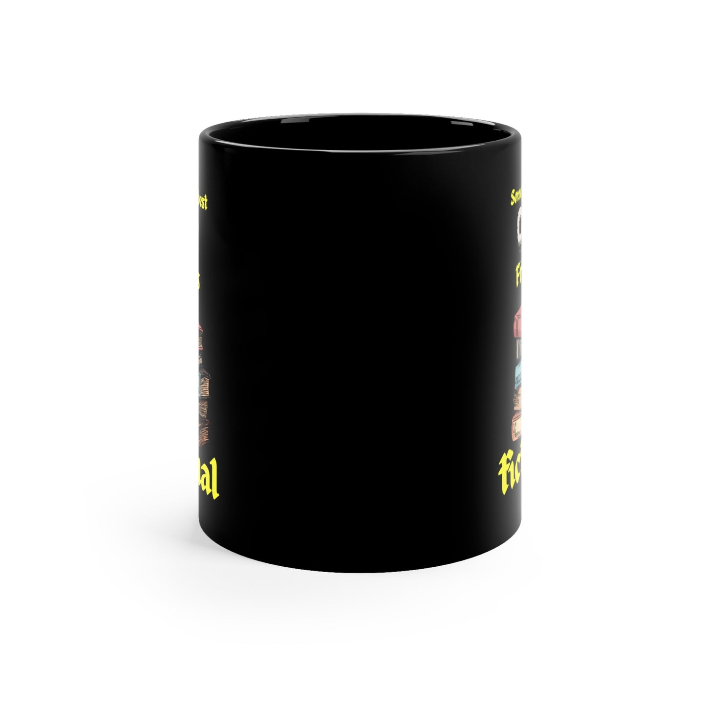 Old Friends are Fictionals 11oz Black Mug